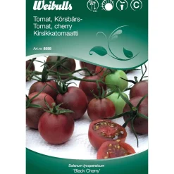 Frö Tomat Weibulls Black Cherry