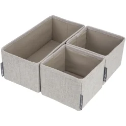 Förvaringslådor Bigso Box of Sweden Drawer organizer 3-set Beige