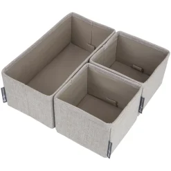 Förvaringslådor Bigso Box of Sweden Drawer organizer 3-set Beige