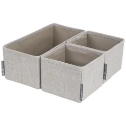 Förvaringslådor Bigso Box of Sweden Drawer organizer 3-set Beige
