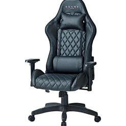 Gamingstol Kuura RGB Svart Justerbar med Inbyggda RGB-Lampor