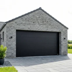 Garageport Nordic Home 240 x 200 cm Svart