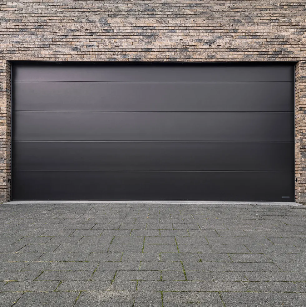 Garageport Nordic Home 275 x 212 cm Svart