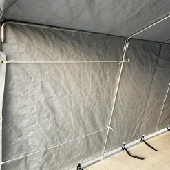 Garagetält Lyfco 13,7m² 200g/m² PEGrå