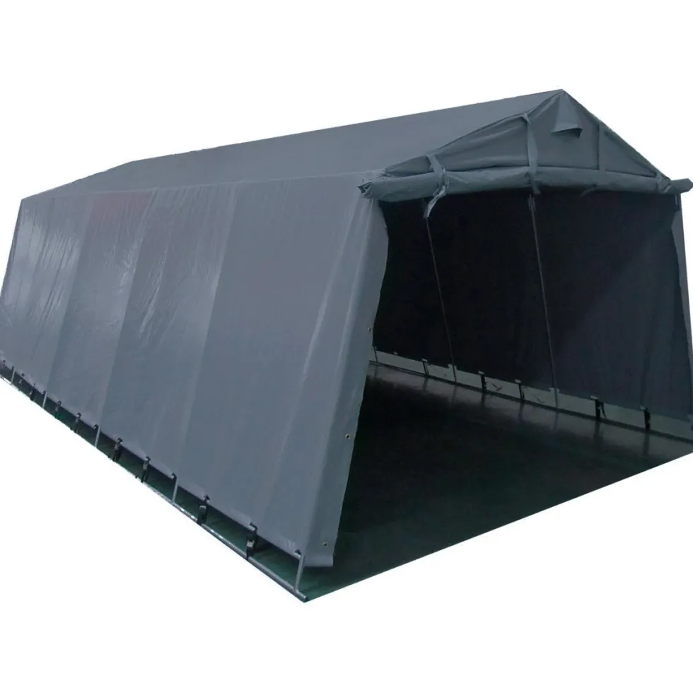 Garagetält Prohall G500 3,2x6x1,9 m Grå