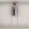 Garderobslösning Elfa Classic no. 1 B: 640 mm med Täcklist