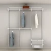 Garderobslösning Elfa Ready Solution Classic 16 186 cm Vit