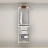 Garderobslösning Elfa Ready Solution Classic 2 65 cm Vit
