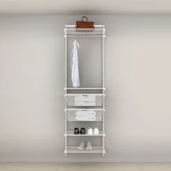 Garderobslösning Elfa Ready Solution Classic 2 65 cm Vit