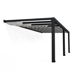 Gardinset Canopia by Palram Skuggkit Till Pergola Stockholm 3,4 x 6,6 m Vitt