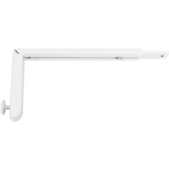 Gardintillbehör Kirsch Förstärkt Vinkel Elite-Skena Stöd Vit 20-30cm