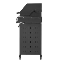 Gasolgrill Kobe Premium 5 Brännare Med Sidobrännare & Glaslock