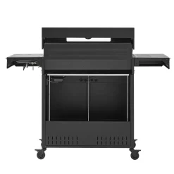 Gasolgrill Kobe Premium 5 Brännare Med Sidobrännare & Glaslock
