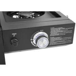 Gasolgrill Kobe Premium 5 Brännare Med Sidobrännare & Glaslock