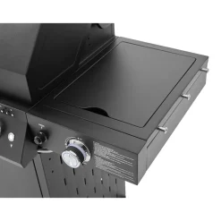 Gasolgrill Kobe Premium 5 Brännare Med Sidobrännare & Glaslock