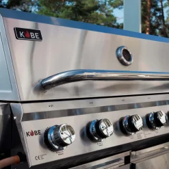 Gasolgrill Kobe Premium 6+1 RST PRE Grå