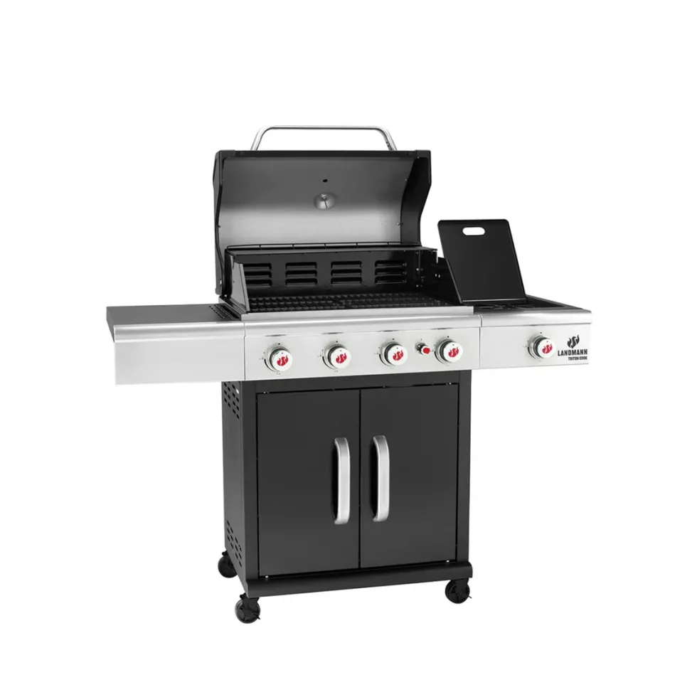 Gasolgrill Landmann Triton 4.1 cooK Svart 12962
