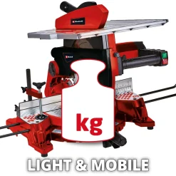 Geringssåg Einhell TC-MS 3017 Tmed Övre Bord