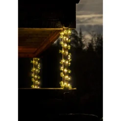Girlang Gnosjö Konstsmide 5m Batteridriven Slinga 60st LED-lampor Utomhus