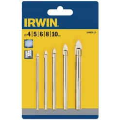 Glasborrset 4-10mm 5del Irwin