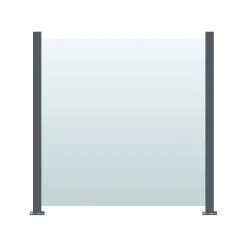 Glasräcke Hortus Klarglas Inkl Moduler & Stolpar 100 x 100 cm