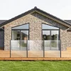Glasräcke Hortus Klarglas Inkl Modul & Stolpar 100 x 100 cm