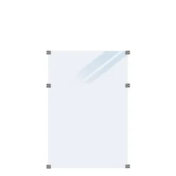 Glasstaket PLUS Frostat 90x127