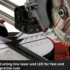 Glid-geringssåg Einhell TE-SM 36/210 Li - Solo Sladdlös utan Batteri