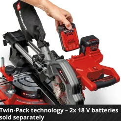 Glid-geringssåg Einhell TE-SM 36/8 L Li-Solo Sladdlös utan Batteri