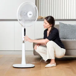 Golvfläkt Black+Decker 5 Blad Vit
