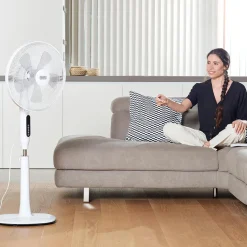 Golvfläkt Black+Decker 5 Blad Vit