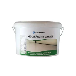 Golvfärg Hagmans 1K Garage Ljusgrå