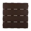 Golvplatta Hestraplattan Woodlook Dark Oak Golvtrall i Plast