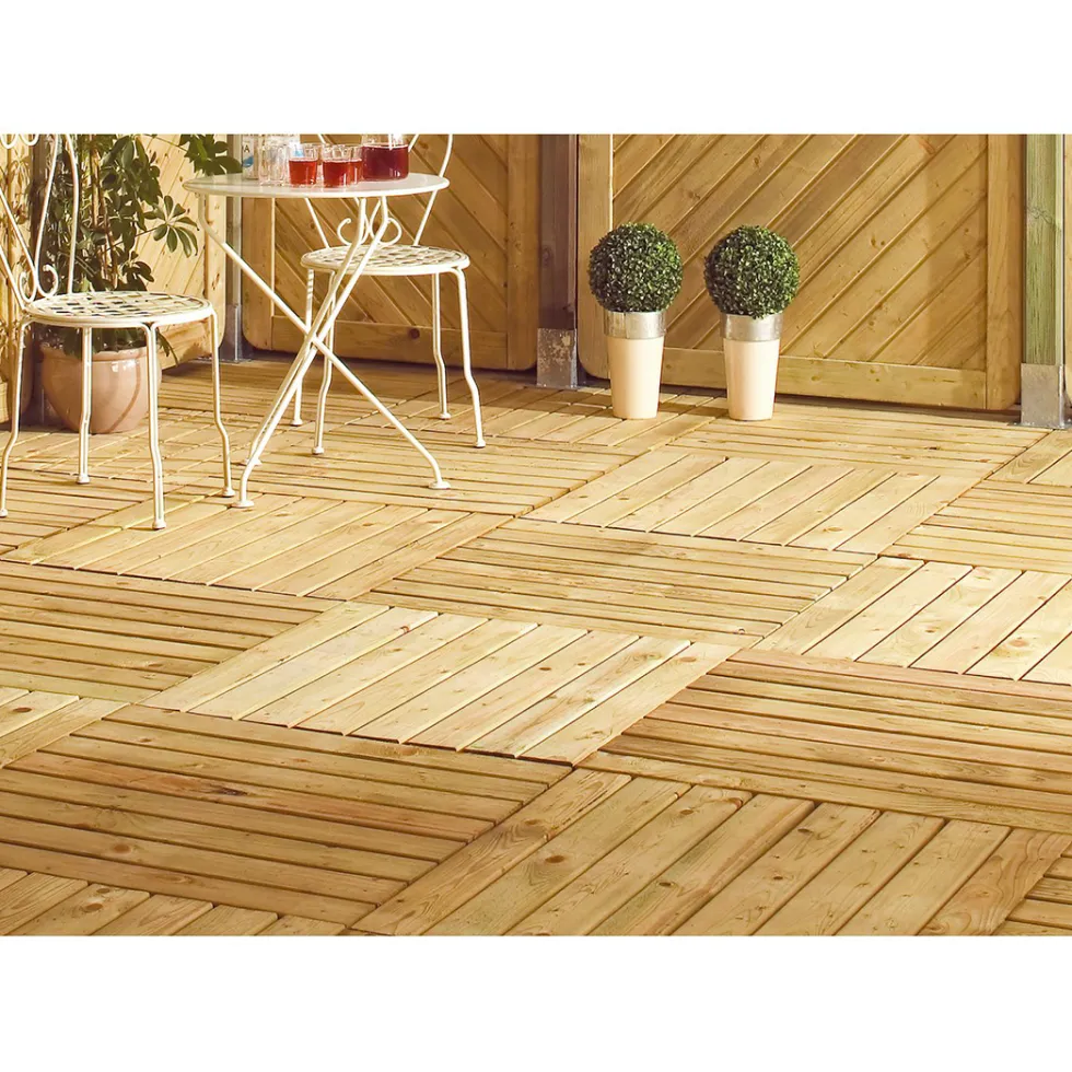Golvtrall Jabo Furu 50x50 cm 25 Kvm/pall 100 st