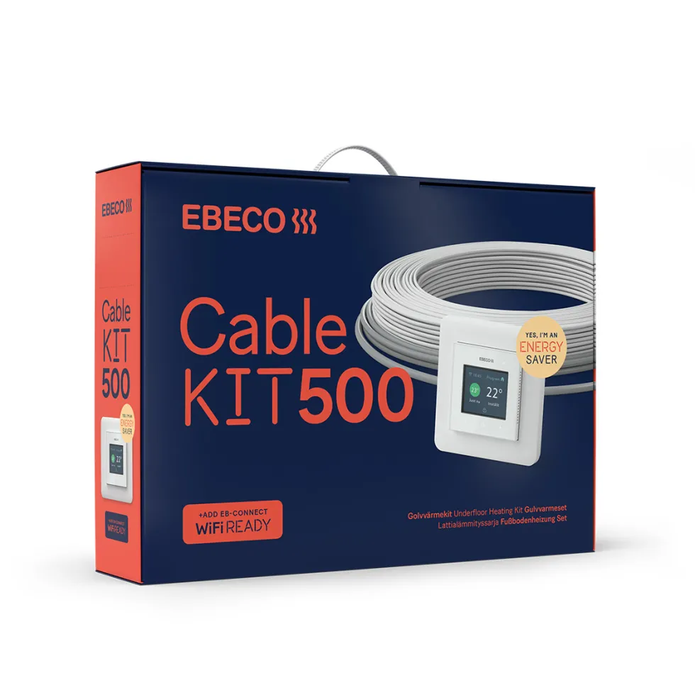 Golvvärmekit Ebeco Cable Kit 500