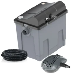 Gravitationsfilter Heissner Set 10 000 med Pump