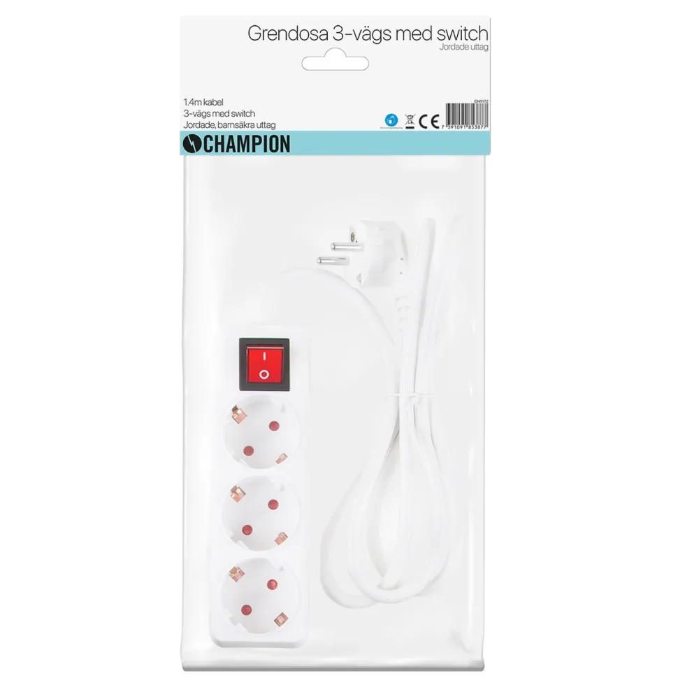Grendosa Champion 3-vägs m. switch