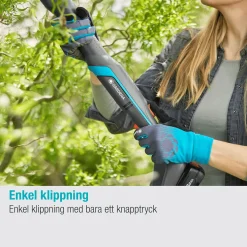 Grensax Gardena EasyCut P4A Komplett med Batteri och Laddare