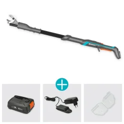 Grensax Gardena EasyCut P4A Komplett med Batteri och Laddare