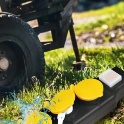 Grenuttag LogiLink 4-vägs Med Brytare Utomhusbruk IP44