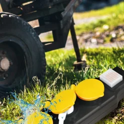 Grenuttag 3-vägs LogiLink Utomhusbruk Med Brytare IP44