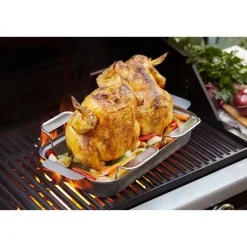 Grillform Fornetto Rostfri Large Med Skärbräda i Bambu