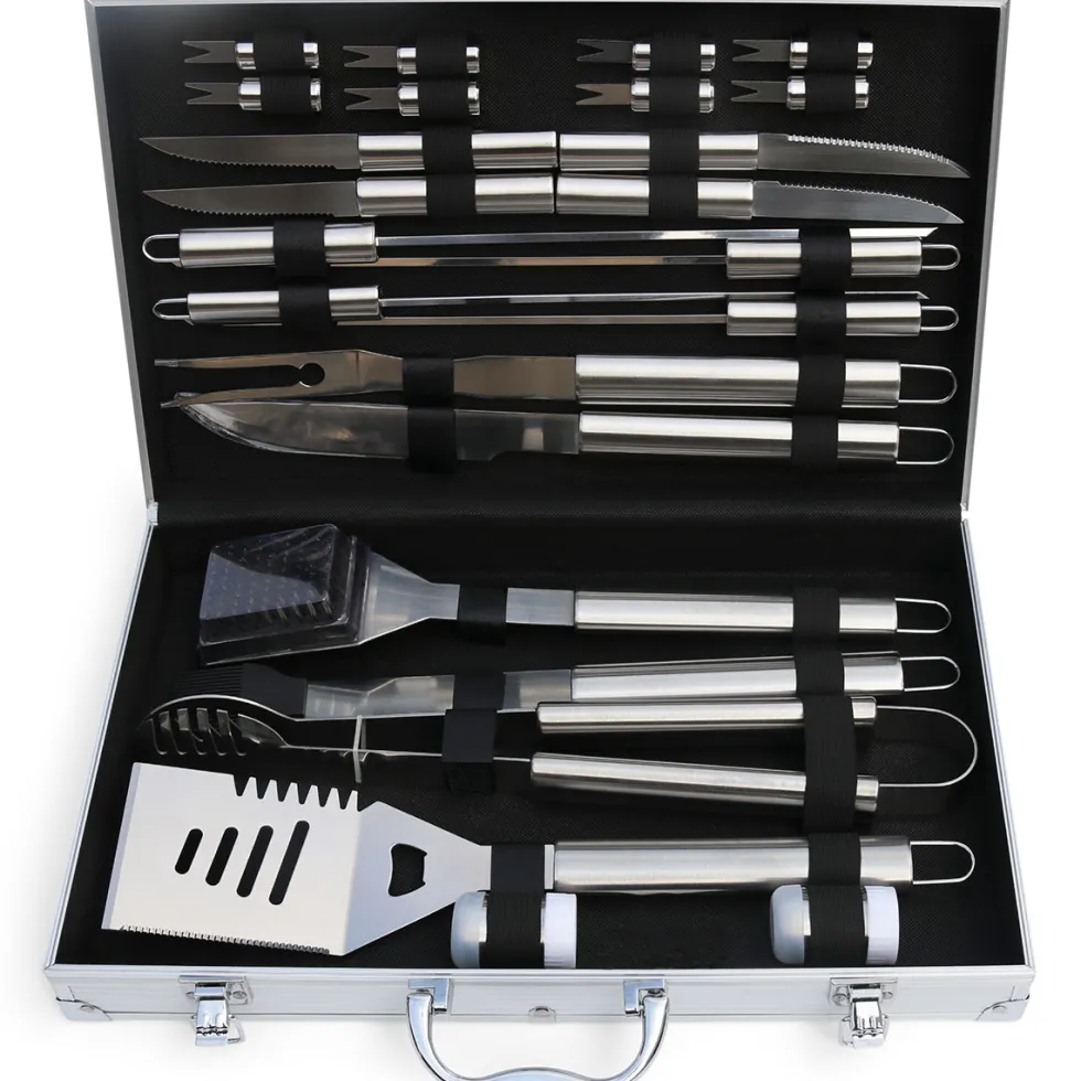 Grillverktyg Metalcraft 24 Delar