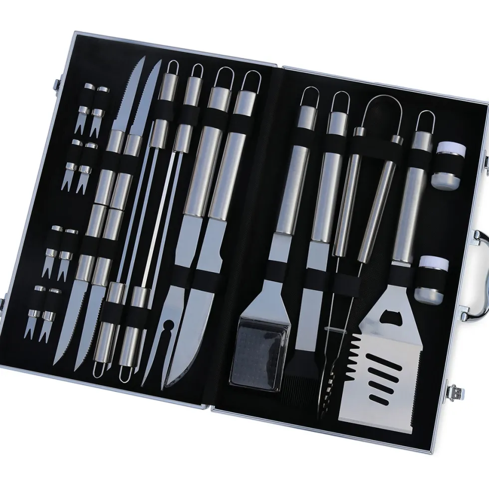 Grillverktyg Metalcraft 24 Delar
