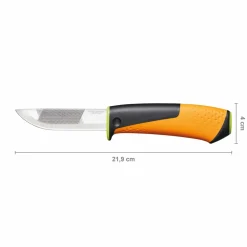 Grovkniv Fiskars Inbyggd Slip