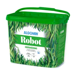 Gräsgödsel Algomin Robot 10 kg, Granulat för 600 m² Gräsmatta, Miljövänlig & Barnsäker