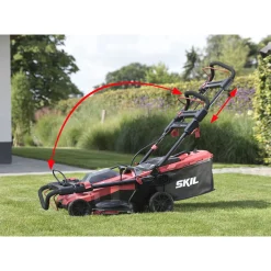 Gräsklippare SKIL 0140 CAA Kolborstfri Batteridriven