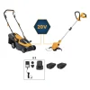 Gräsklippare Stiga Collector 136e Paket Med Grästrimmer GT 100e & 2 Batterier & Laddare