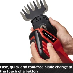 Grässax Einhell GE-CG 18/100 Li Utan Batteri & Laddare