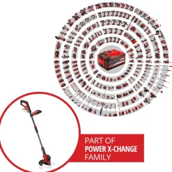 Grästrimmer Einhell GE-CT 18/25 Li Utan Batteri & Laddare